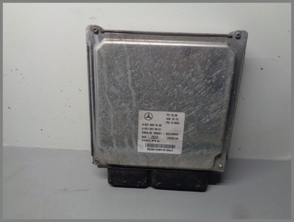 Mercedes MB W176 W246 OM651 Motorsteuergerät 6519007600 Original DELPHI