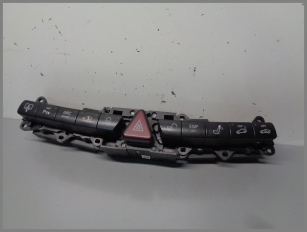 Mercedes Benz MB W204 C-Class switch hazard warning lights switch strip 2208217058
