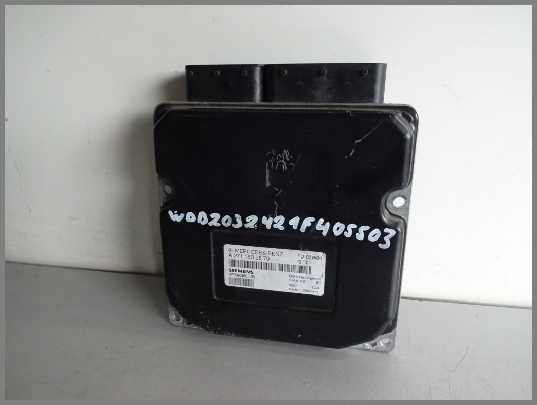 Mercedes Benz W203 control unit engine control unit 2711535679 