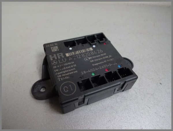 Mercedes Benz W204 W212 door control unit rear right 2128208426 control unit