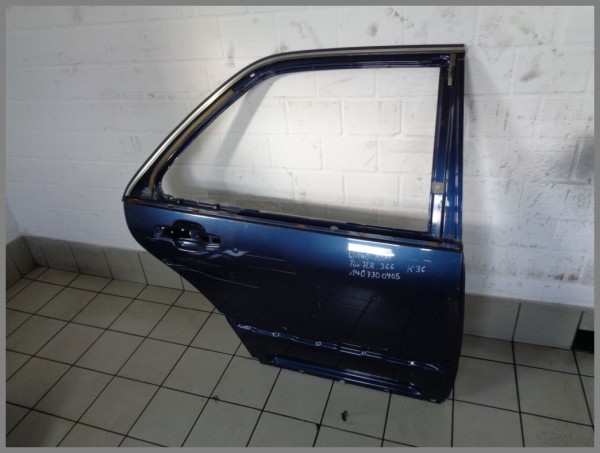 Mercedes W140 Tür 366 Azuritblau Hinten Rechts 1407300405 K36 Original