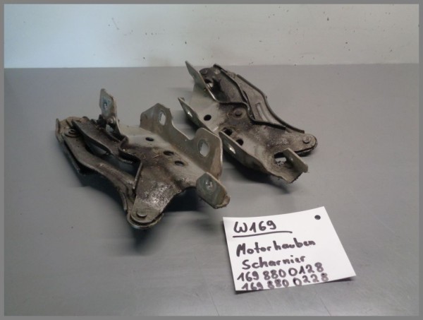 Mercedes Benz MB W169 A-Class bonnet hinges 1698800128 1698800228 original