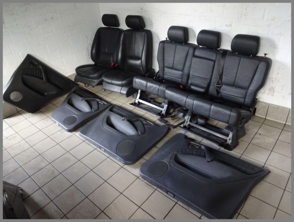 Mercedes Benz W163 ML AMG ML55 Sitze Sitz LEDER SCHWARZ Bj.2005 Original