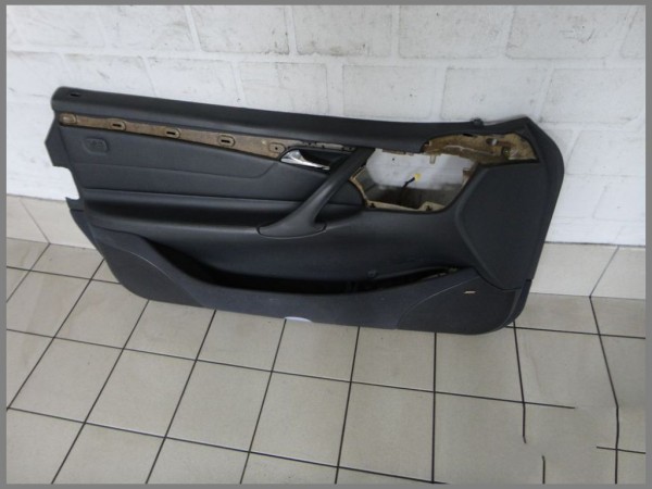 Mercedes Benz W215 Side Panel Door Front Left Leather Black Paneling