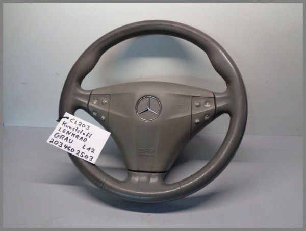 Mercedes Benz CL203 Sport Coupe steering wheel 2034602503 L12 GREY