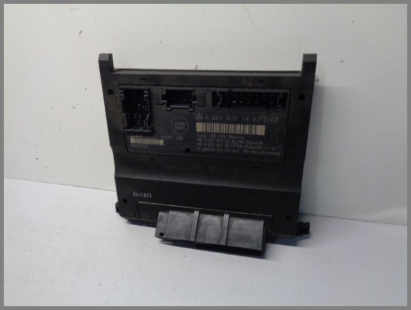 Mercedes W221 Sitzsteuergerät Steuergerät Sitz Rechts 2218707493 Temic Original