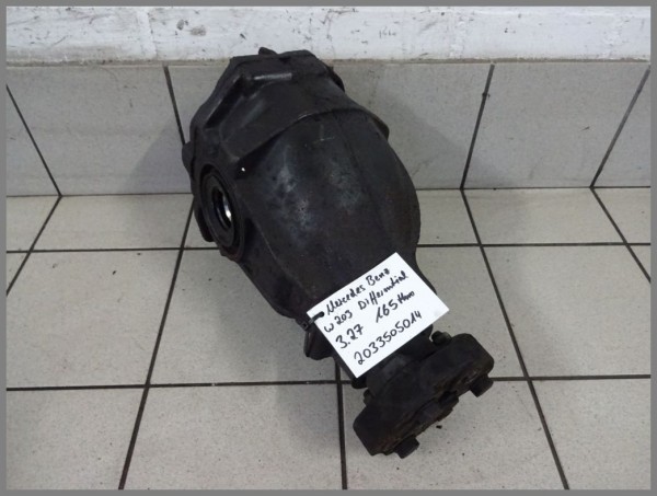 Mercedes Benz W203 C200K Differential 165tkm 3.27 rear axle 2033505014