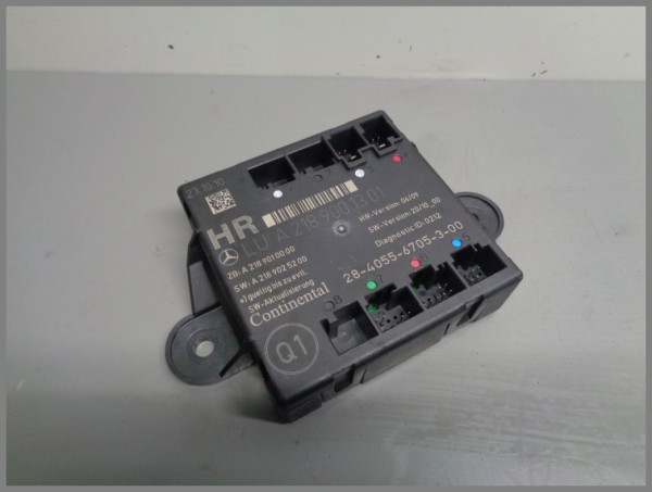 Mercedes W212 W218 Door Contrul Unit Rear Right 2189010000 Original Continental