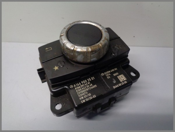 Mercedes Benz W166 ML switch push button Comand rotary 1669003501 BURNED FIRE