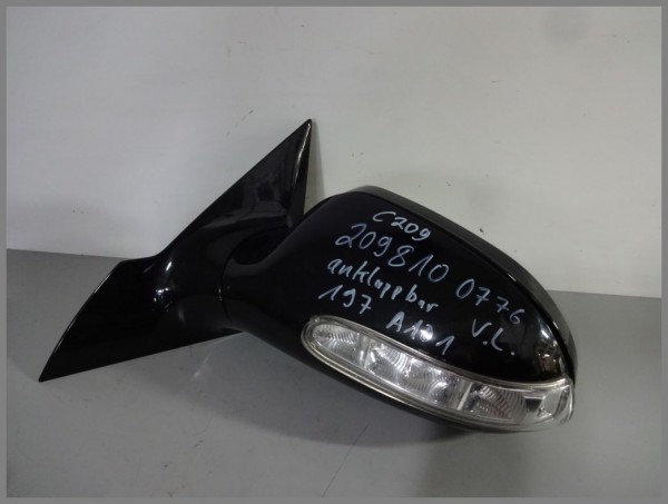 Mercedes Benz W209 Außenspiegel Links 197 Schwarz 2098100776 klappbar Original