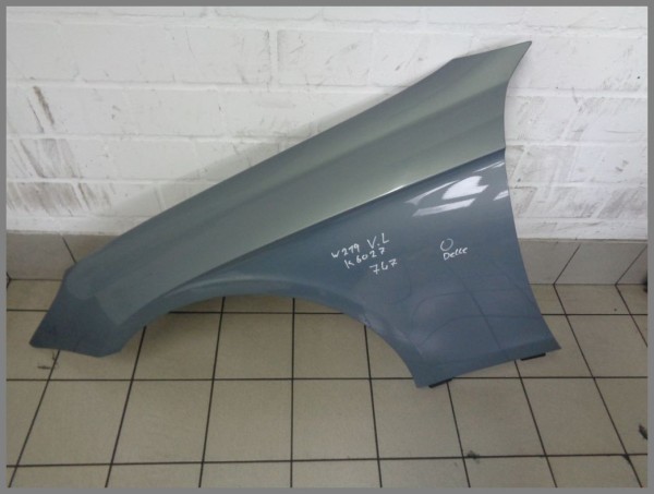 Mercedes W219 CLS fender front left 747 Perlit Grey 2198800718 K6027