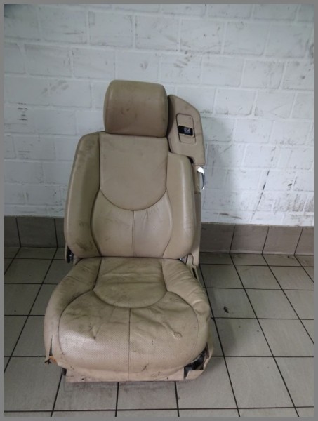 Mercedes Benz R129 SL Seat Left Driverside Creme TAN Champain 1299103520 8F33