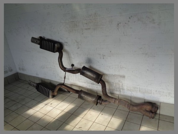 Mercedes W215 CL600 V12 Biturbo Exhaust System Original 2204912500 2204912400