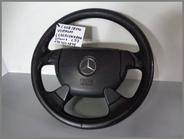 Mercedes Benz W208 R170 Airbaglenkrad Lederlenkrad Schwarz 1704601898 L23