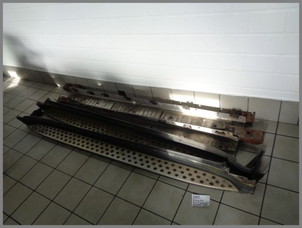 Mercedes X164 Running Boards Side Skirts SET 1646900655 1646900755 Original