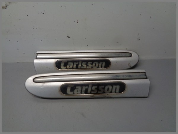 Mercedes W203 Carlsson fender trims SET front trims fender emblems