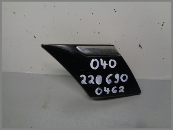 Mercedes Benz MB W220 Zierleiste Kotflügel Hinten Rechts 040 Schwarz 2206900462