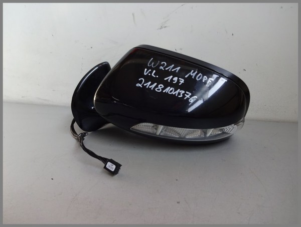 Mercedes Benz W211 BJ.2006 Außenspiegel LINKS 197 SCHWARZ 211810137 Original