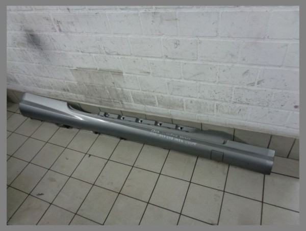 Mercedes C207 E-Coupe AMG Seitenschweller Rechts 792 Silber 2076981454 Original