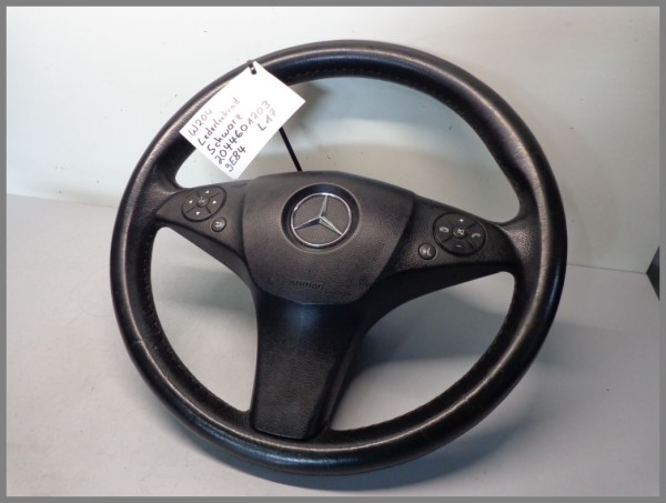 Mercedes Benz W204 Sport Leder Lenkrad Schwarz 2044601203 9E84 L17 Original