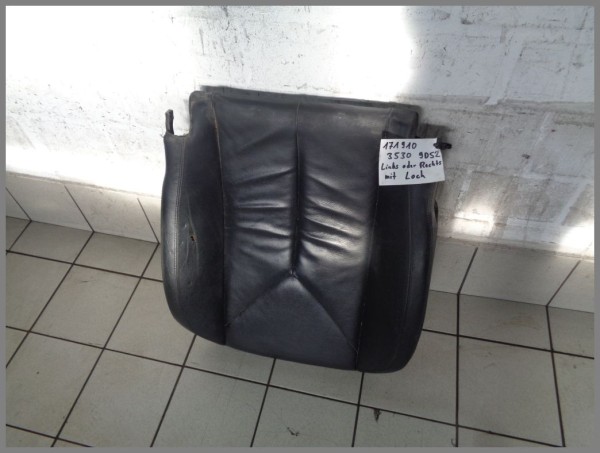 Mercedes R171 SLK seat cushion 1719103530 9D52 BLACK seat heating left+right -broken-