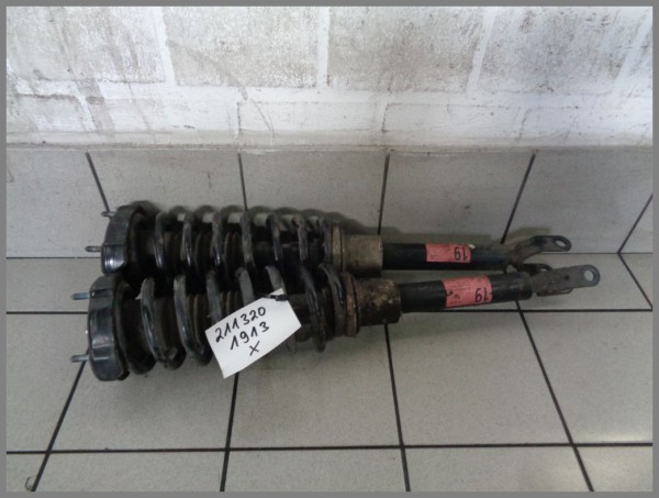 Mercedes Benz W211 Stoßdämpfer Feder Vorne Dämpfer SET 2113201913 Original