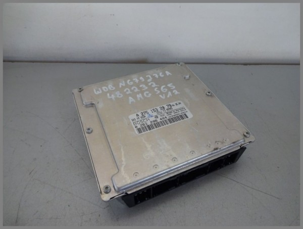 Mercedes W220 AMG 65 V12 Biturbo engine control unit 2751532079 BOSCH 0261208404