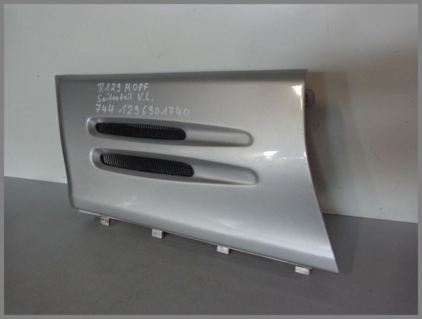 Mercedes Benz R129 SL MOPF Beplankung Vorne Links 744 Silber 1296901740 Original