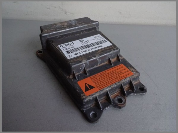 Mercedes W216 Airbag Control Unit 2218704887 Bosch 0285001996