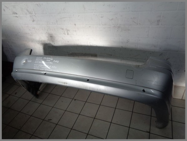 Mercedes W211 Stoßstange hinten 774 Silber 2118801183 Kombi Classic Kaputt gebrochen