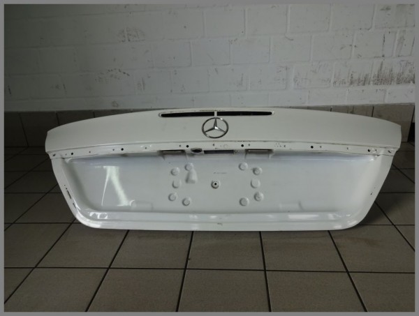 Mercedes Benz W211 E-Class Limousine tailgate boot lid Trunk Back 960 White