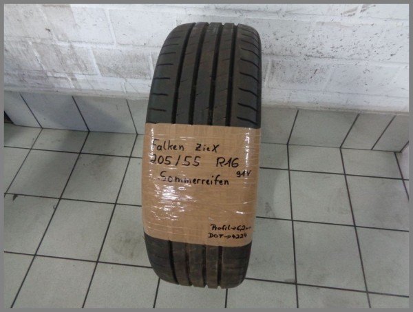1x Falken 205 55 R16 91V Ziex ZE310 DOT4224 6,2mm Summertire