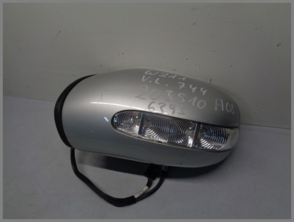 Mercedes Benz W211 wing mirror left 744 Silver dimmable 2038106393 A08