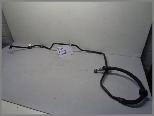 Mercedes Benz R230 SL oil line converter housing left 2302701196 original