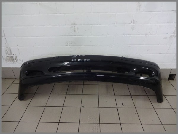 Mercedes Benz W220 bumper 197 black BJ. 2000 FRONT 2208803570 S2500