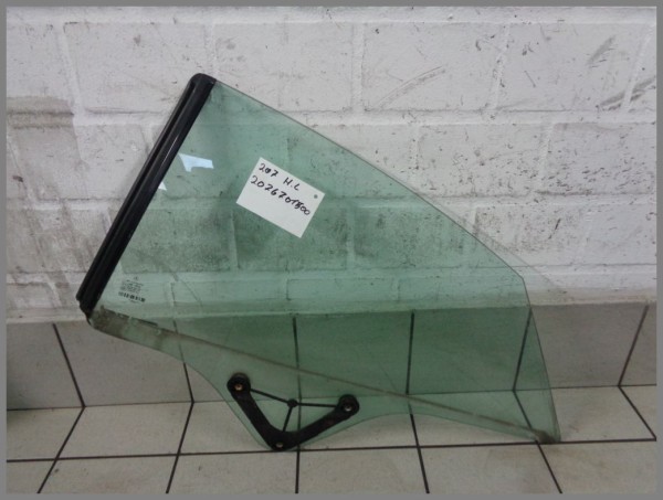 Mercedes C207 Coupe Rear Left Side Window 2076701500 Original Green