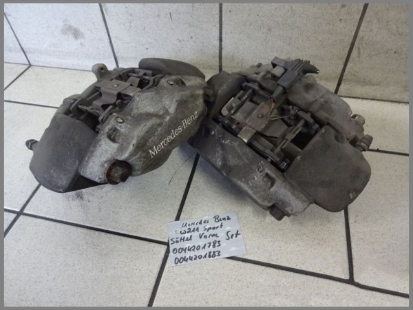 Mercedes Benz W211 Sport Bremssättel Bremssattel Rechts & Links Vorne SET