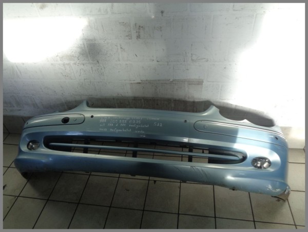 Mercedes W209 CLK Stoßstange Vorne 943 Eisblau 2098850225 S22 Original