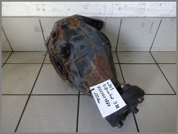 Mercedes Benz W203 W209 Differential 177tkm 2.82 Hinterachsgetriebe 2033504364