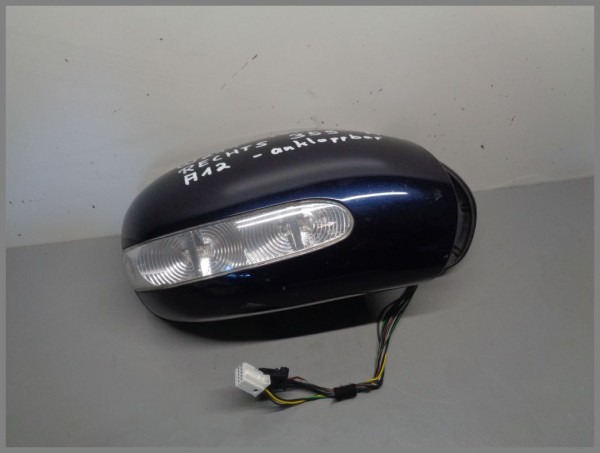 Mercedes W211 Außenspiegel klappbar RECHTS 359 Tansanitblau 2038105276 Original