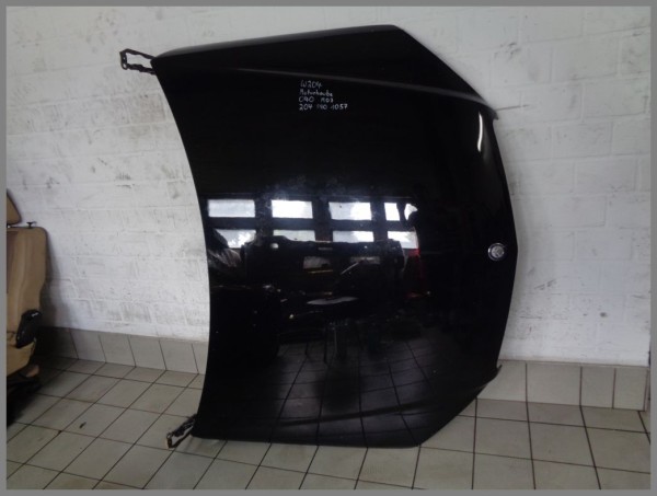 Mercedes W204 MOPF Motorhaube 197 Schwarz Haube 2048800957 Original M08 BJ.2012