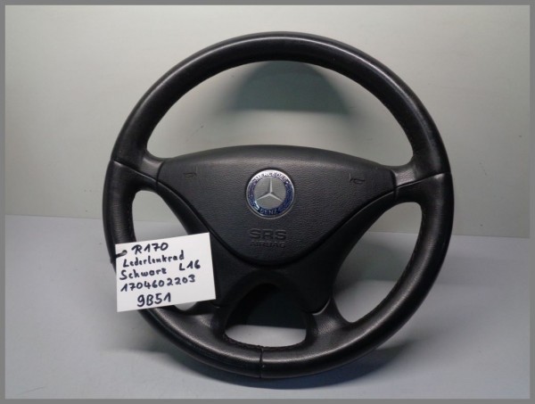 Mercedes MB R170 SLK-Class R129 LEATHER airbag steering wheel 1704602203 L16