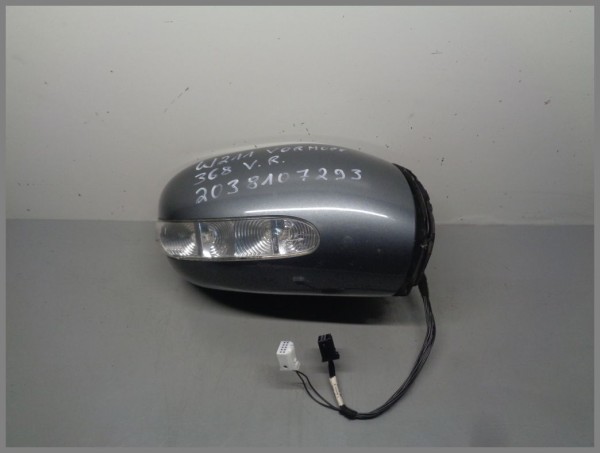 Mercedes W211 S211 Außenspiegel RECHTS 368 Flintgrau 2038107293 Original