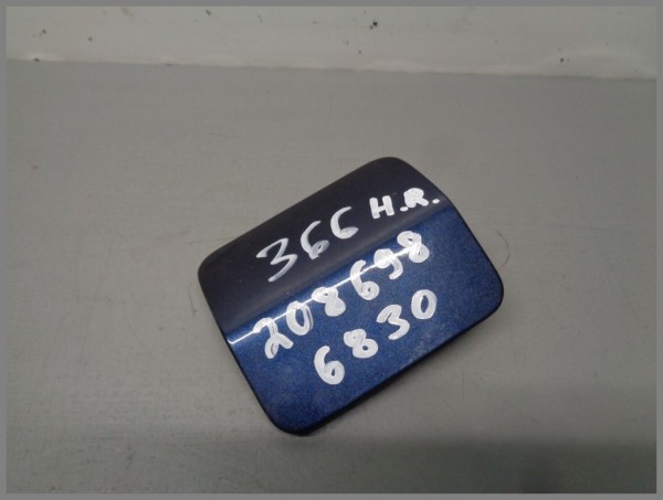 Mercedes W208 CLK Cover Side Skirts Rear Right 2086986830 366 Blue