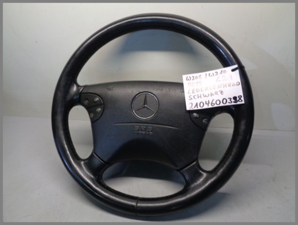 Mercedes Benz MB W210 E-Klasse MOPF LEDER Lenkrad Lederlenkrad 2104600398 L21