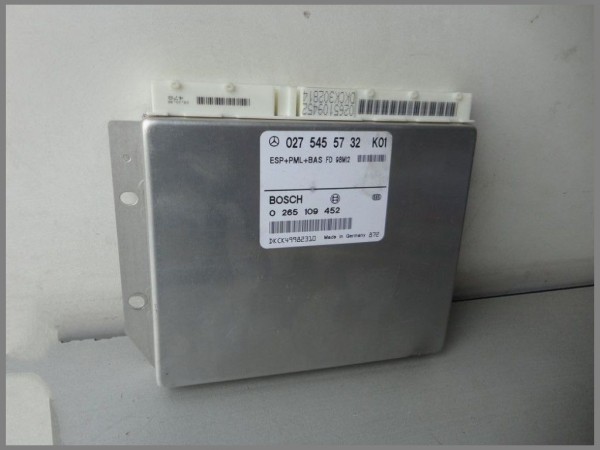 Mercedes Benz W210 control unit ESP BAS PML 0275455732 BOSCH 0265109452