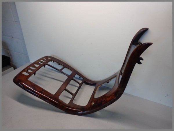 Mercedes W215 BJ.99 wood paneling center console burr walnut 2156800539