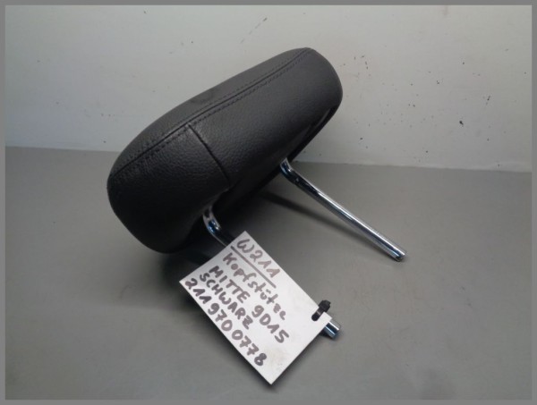 Mercedes W211 S211 Sitz Kopfstütze 2119700778 9D15 Schwarz Original hinten Mitte