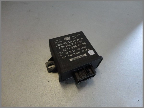 Mercedes Benz MB W211 E-Class LWR Control Unit 2118209985 5DF008278-01 Hella