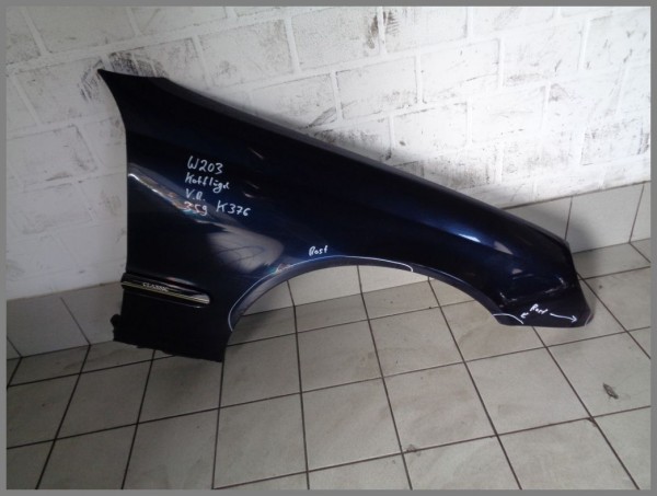 Mercedes Benz W203 fender right 359 blue 2038800218 K376 Original